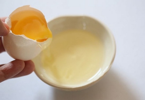 mặt nạ lòng trắng trứng gà
