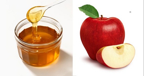Mặt nạ trị mụn bằng táo và mật ong