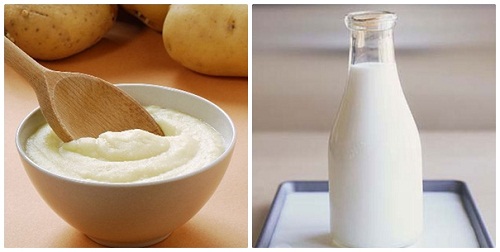 Tắm trắng bằng bột cám gạo và khoai tây hiệu quả với mọi làn da - cach lam trang da voi khoai tay 1