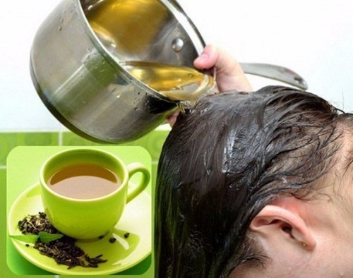 nhuộm tóc bằng trà đen