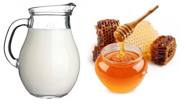 trị mụn bằng sữa tươi và mật ong
