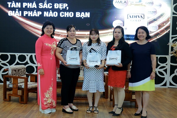 Nhãn hàng ADIVA hội thảo “Đường - Tàn Phá Sắc Đẹp, Giải Pháp Nào Cho Bạn” tại tỉnh An Giang