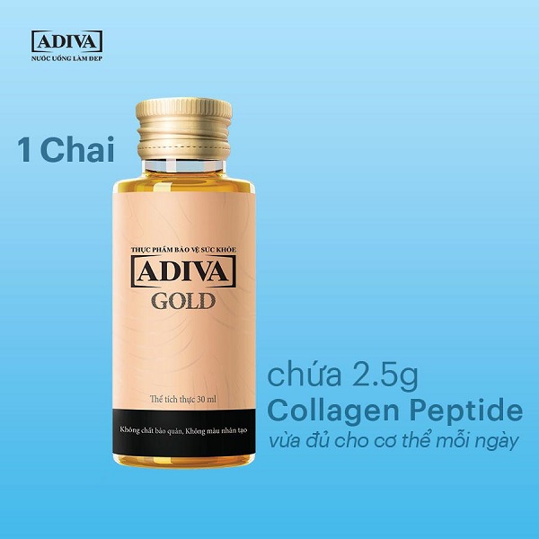 Câu hỏi thường gặp về Collagen ADIVA GOLD - uong collagen dep da 4
