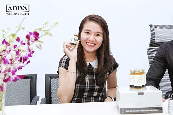 400 phụ nữ Việt nói gì về nước uống làm đẹp Collagen ADIVA - review cua khach hang