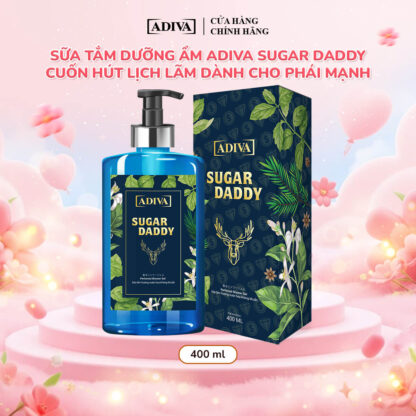 Sữa tắm dưỡng ẩm hương nước hoa ADIVA Sugar Daddy (400ml/chai)
