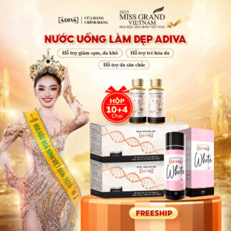 Combo 2 hộp COLLAGEN ADIVA & 1 WHITE ADIVA 60 viên 2,277k giảm còn 2,040k